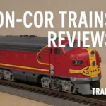 Con-Cor model train on HO scale track – detailed review by Train360
