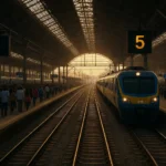 Track train platform number in real time at Indian railway station