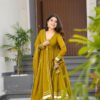 Mustard Color Gotta Work Palazzo Suit Set