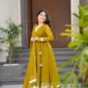 Mustard Color Gotta Work Palazzo Suit Set
