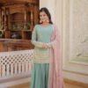Light Green Palazzo Suit with Dupatta