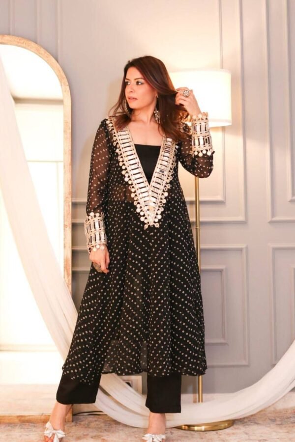 LG-1944_6.jpg Black Bandhani Print Mirror Work Cord Set