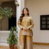 Banarasi Viscose Co-Ord Set – Elegant Ethnic Fusion